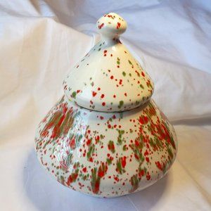 Vintage 1970's signed McNEES 2 Piece canaster